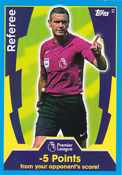 Referee 2017/18 Topps Match Attax Tactic Card #T1